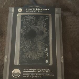 Mophie Powerstation Portable Charger - Black